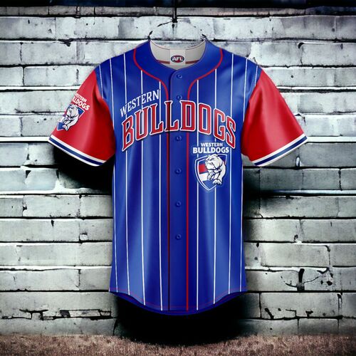 Western Bulldogs Slugger Baseball Shirts
