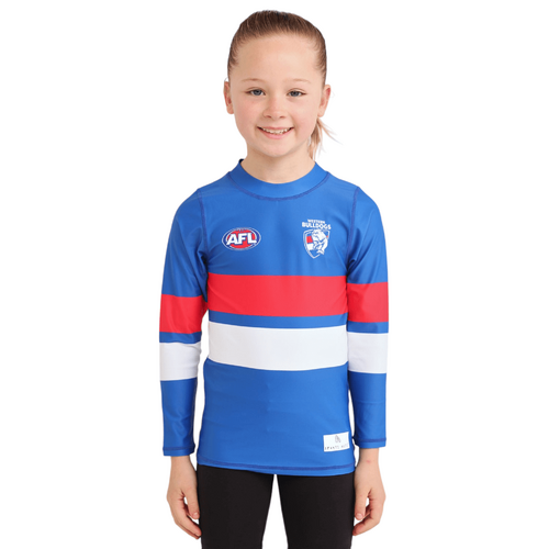 Western Bulldogs Kids Rash Top