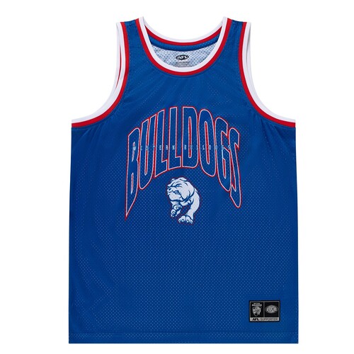 Western Bulldogs Mens Basketball Singlet