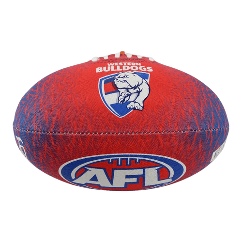 Western Bulldogs Aura Size 3 Synthetic Football