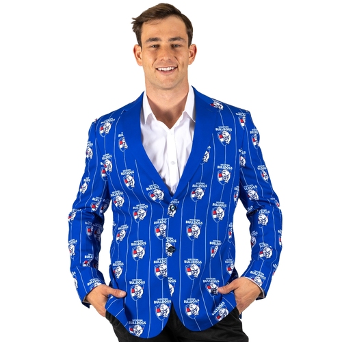 Western Bulldogs Front Bar Sports Jacket