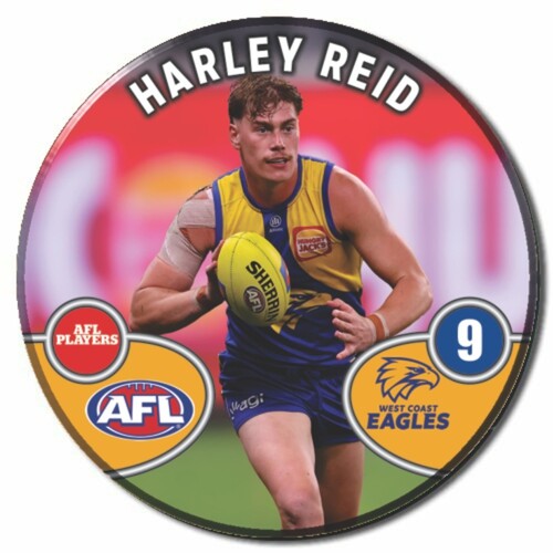 West Coast Eagles 2026 Player Action Badge - REID
