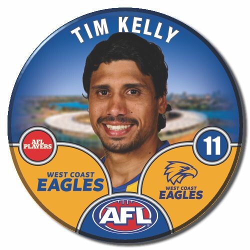 West Coast Eagles 2025 Player Pin Badge - KELLY