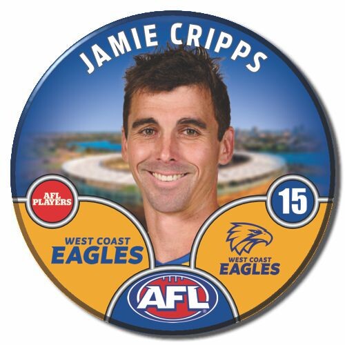 West Coast Eagles 2025 Player Pin Badge - CRIPPS