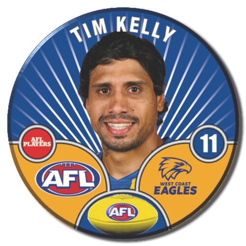 West Coast Eagles 2026 Player Pin Badge - KELLY