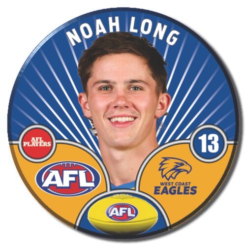 West Coast Eagles 2026 Player Pin Badge - LONG