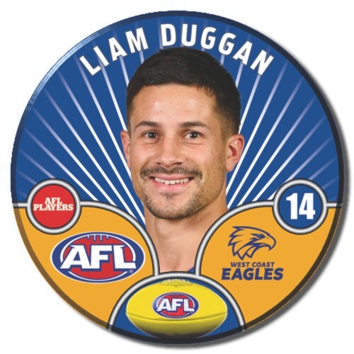 West Coast Eagles 2026 Player Pin Badge - DUGGAN