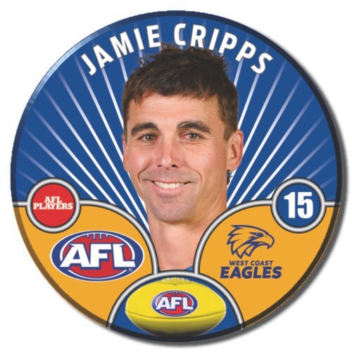 West Coast Eagles 2026 Player Pin Badge - CRIPPS
