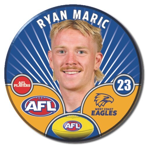 West Coast Eagles 2026 Player Pin Badge - MARIC