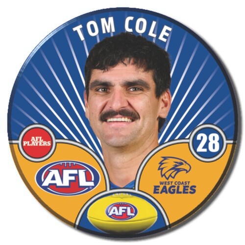 West Coast Eagles 2026 Player Pin Badge - COLE