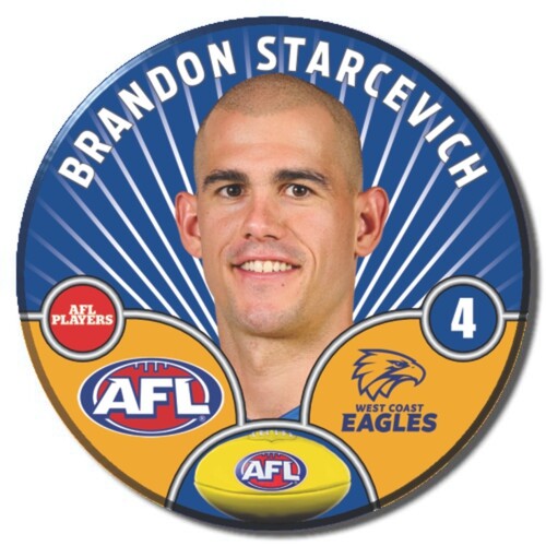 West Coast Eagles 2026 Player Pin Badge - STARCEVICH