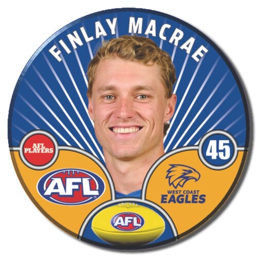 West Coast Eagles 2026 Player Pin Badge - MACRAE