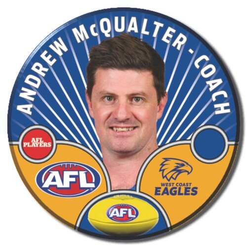 West Coast Eagles 2026 Coach Pin Badge -MCQUALTER