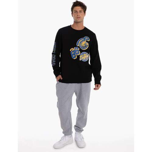West Coast Eagles Mens Patchwork Long Sleeve Tee