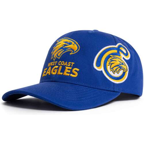 West Coast Eagles Adult Patchwork Cap