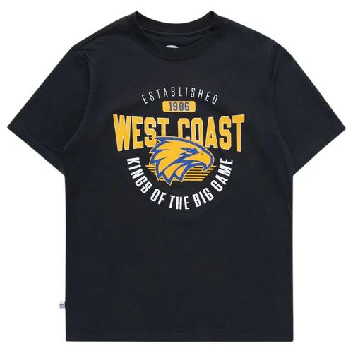 West Coast Eagles Youths Supporter Tee