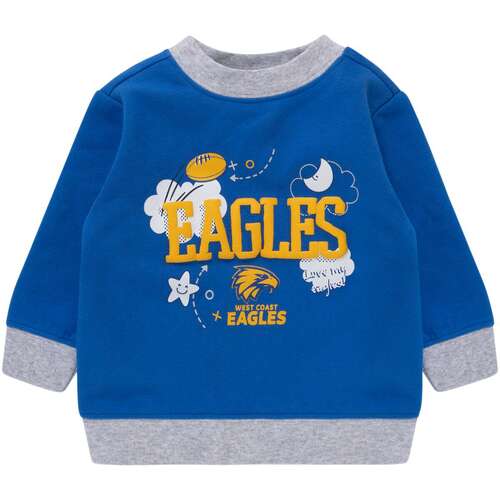 West Coast Eagles Baby Puff Crew