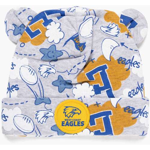 West Coast Eagles Baby Cloud Beanie