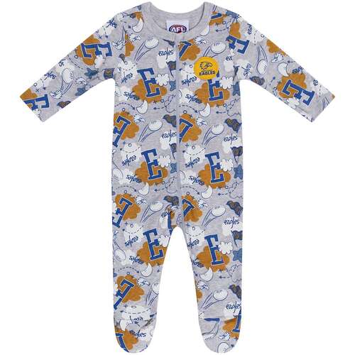West Coast Eagles Baby Cloud Romper