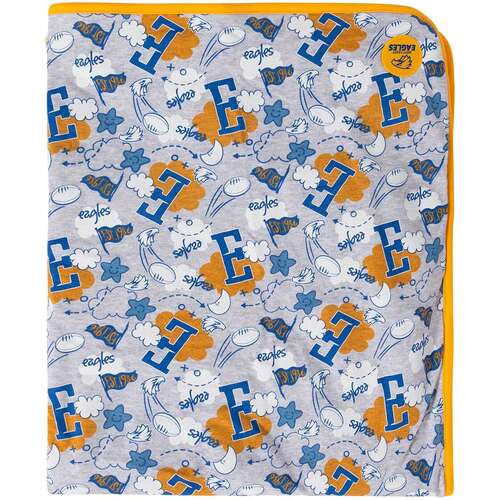 West Coast Eagles Baby Cloud Blanket
