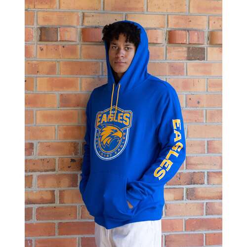 West Coast Eagles Mens Supporter Hoodie
