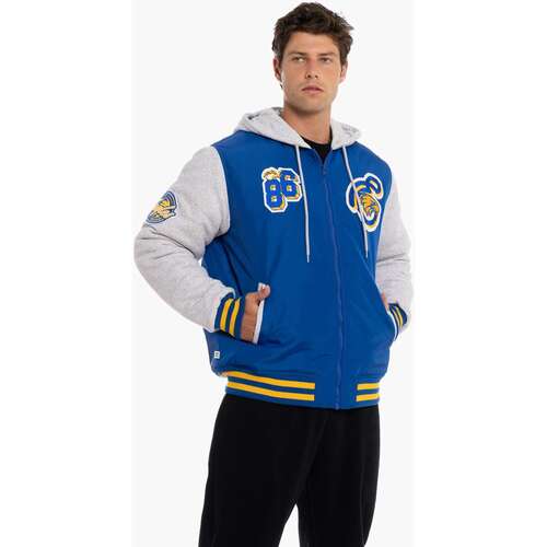 West Coast Eagles Mens Patchwork Bomber Jacket