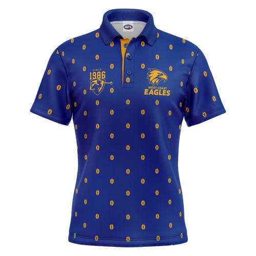 West Coast Eagles Mulligan Golf Polo
