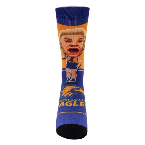 West Coast Eagles Oscar Allen Youths Henrik Socks