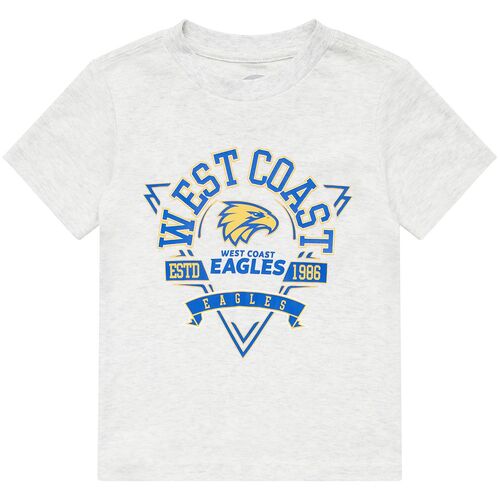 West Coast Eagles Youths Banner Tee