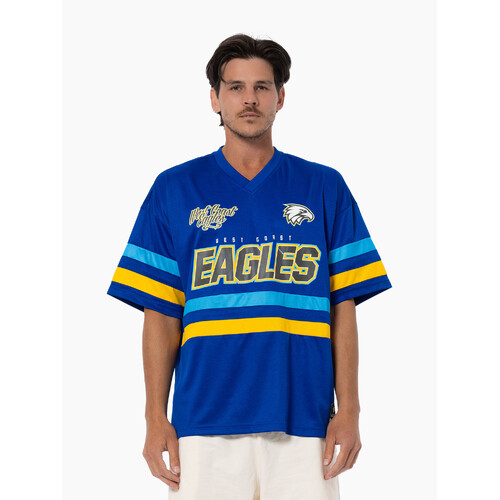 West Coast Eagles Over-sized Mesh Jersey Tee