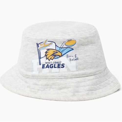 West Coast Eagles Baby Footy Fan Bucket Hat