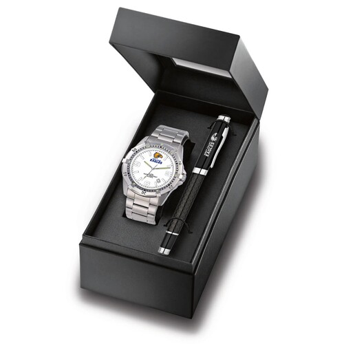 West Coast Eagles Watch & Pen Gift Set