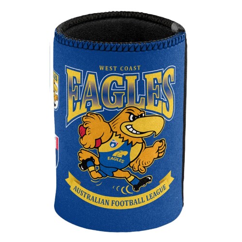 West Coast Eagles Retro Stubby Holder