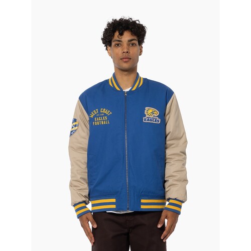 West Coast Eagles Mens Lockup Jacket