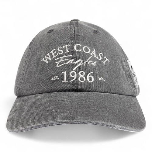 West Coast Eagles Acid Wash Dad Cap