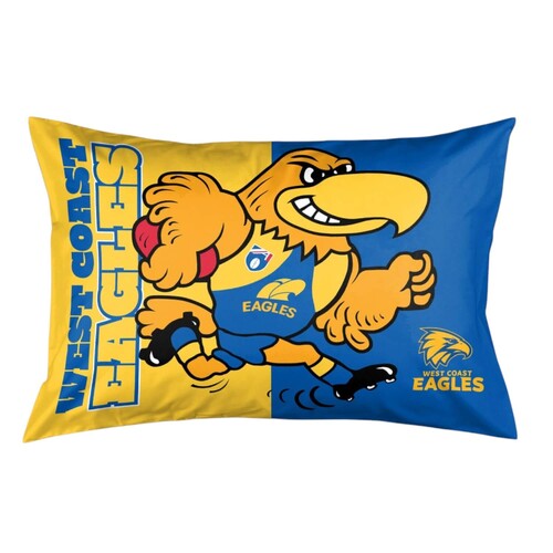 West Coast Eagles Mascot Pillow Case