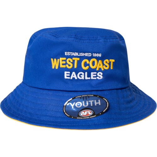 West Coast Eagles Youths Graphic Bucket Hat