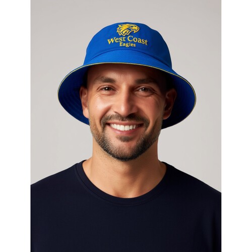 West Coast Eagles Crest Bucket Hat