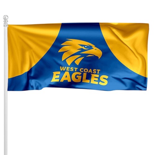 West Coast Eagles Pole Flag