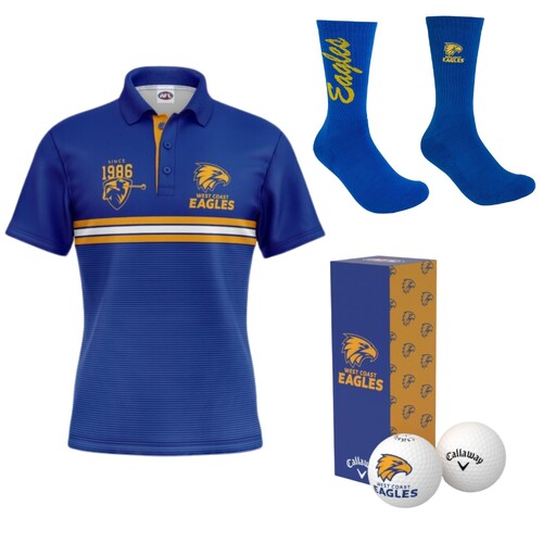 West Coast Eagles Game Day Ready Golf Bundle