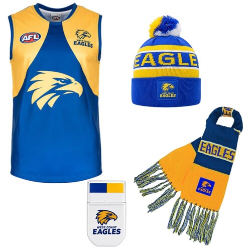 West Coast Eagles Youths Super Fan Bundle