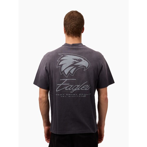 West Coast Eagles Sun Bleached Vintage Tee 