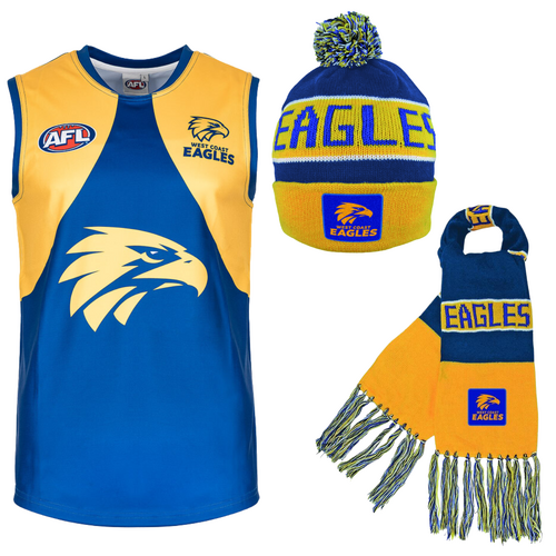 West Coast Eagles Super Fan Bundle