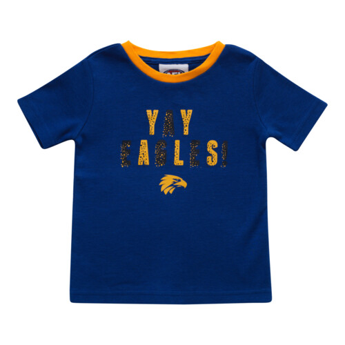 West Coast Eagles Babies Yay Tee