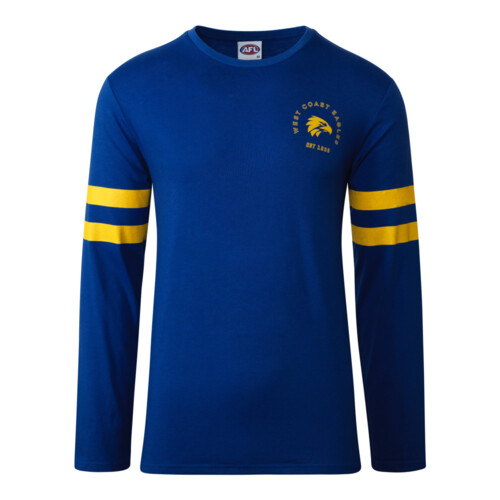 West Coast Eagles Mens Long Sleeve T-Shirt