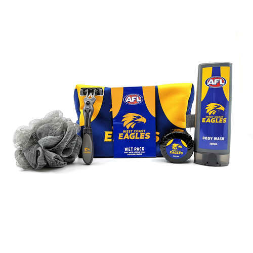 West Coast Eagles Wet Pack with Accessories