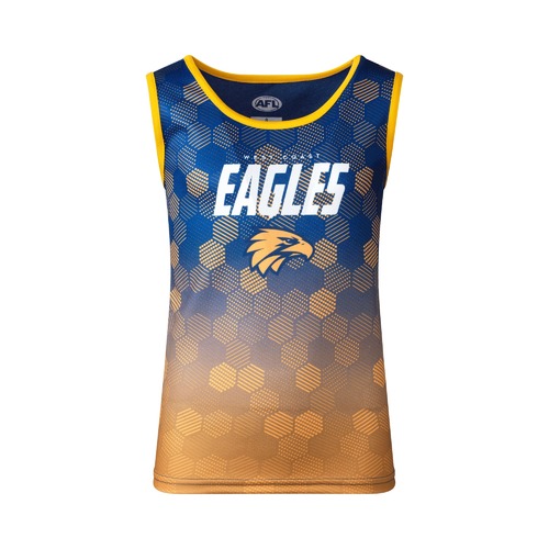 West Coast Eagles Youths Premium Singlet