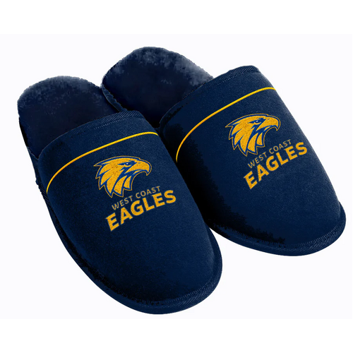 West Coast Eagles Adults Slippers
