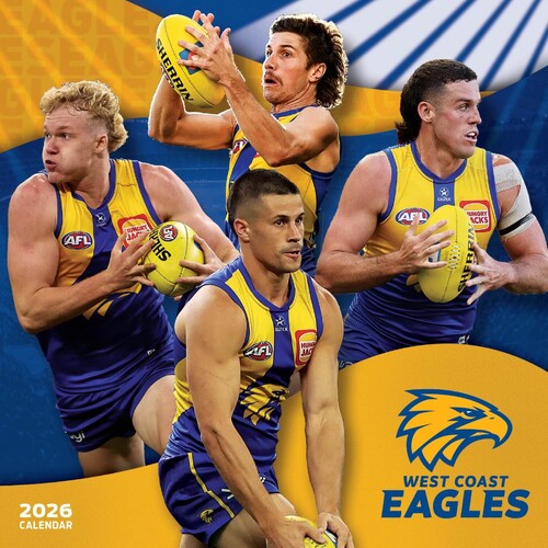 West Coast Eagles 2026 AFL Calendar