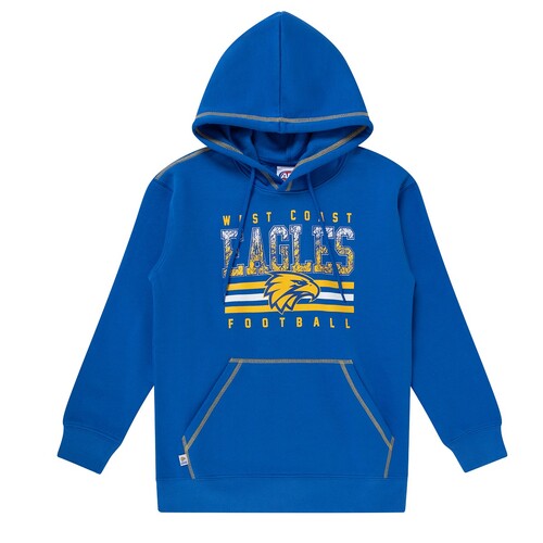 West Coast Eagles Youths Sketch Hood
